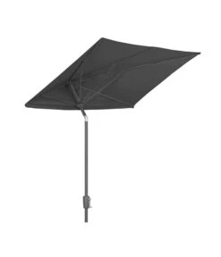 Dehner Balkonschirm Chios, Rechteckig, Ca. B210/T130 Cm -Garten Umfassend Geschäft 6703243 WE FS 004 BalkonschirmChiosDunkelgrauNeu