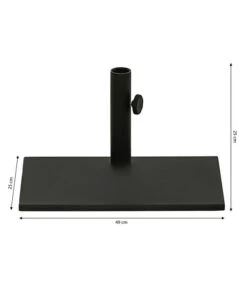 Dehner Balkonschirmständer, 20 Kg -Garten Umfassend Geschäft 6703573 WE BG 001 Balkonschirmstaender