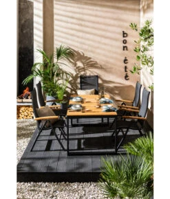 Dehner Gartentisch Chicago Wood, Ca. B180/H74/T90 Cm -Garten Umfassend Geschäft 6708341 WE MO 001 GruppeChicagoWood