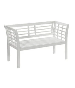 Dehner Gartenbank Floriana, 2-Sitzer