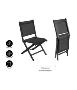 Dehner Klappstuhl Chicago -Garten Umfassend Geschäft 6721054 WE IG 001 BALKONKLAPPSTUHLCHICAGOSchwarz