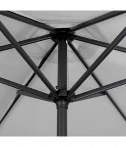 Derby Kurbelschirm Basic Lift Neo, Rund, Ca. Ø180 Cm -Garten Umfassend Geschäft 6739130 WE DE 001 BasicLiftNeo180hellgrau