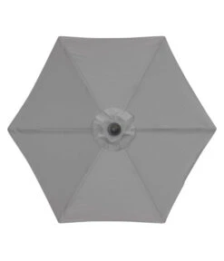 Derby Kurbelschirm Basic Lift Neo, Rund, Ca. Ø180 Cm -Garten Umfassend Geschäft 6739130 WE FS 003 BasicLiftNeo180hellgrau