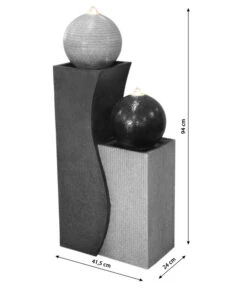 Dehner Polyresin-Gartenbrunnen Ying Yang, Ca. H94 Cm 8 Dehner Polyresin-Gartenbrunnen Ying Yang, Ca. H94 Cm -Garten Umfassend Geschäft 6742506 WE DE 001 DehnerPolyresinBrunnenYingYang