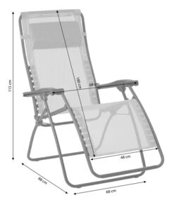 Lafuma Relaxsessel RSXA Clip, Batyline® -Garten Umfassend Geschäft 6745681 WE BG 001 RelaxliegeRSXASeigleSW