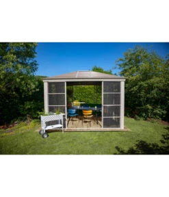 Sojag Pavillon Striano 10x12 -Garten Umfassend Geschäft 6752760 WE MO 002 PavillonStriano