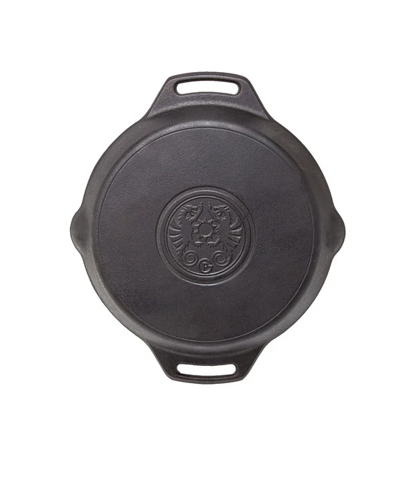 Petromax Feuerpfanne FP35-H Mit Henkeln, Ca. B41,3/H5/T37 Cm 4 Petromax Feuerpfanne FP35-H Mit Henkeln, Ca. B41,3/H5/T37 Cm – Bild 2