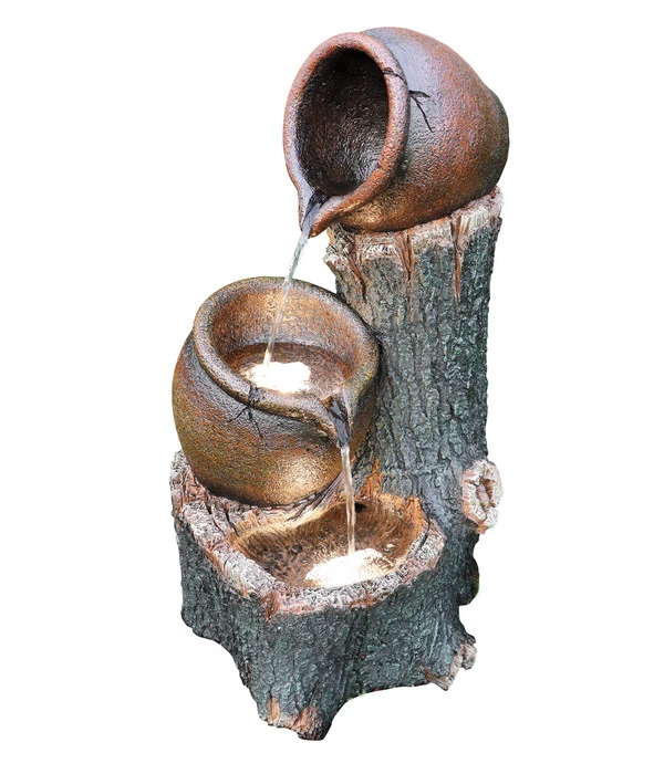 Granimex Polyresin-Gartenbrunnen Bidon 3 Granimex Polyresin-Gartenbrunnen Bidon