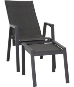 Siena Garden Hocker Savona -Garten Umfassend Geschäft 6776579 WE FS 007 HOCKER SAVONA ANTHRAZIT SCHWARZ