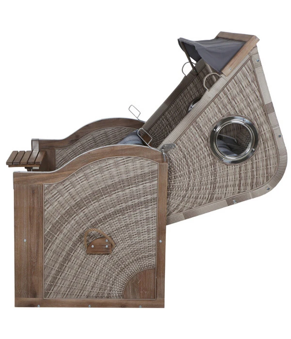 DeVries Strandkorb Greenline 175 10 DeVries Strandkorb Greenline 175 – Bild 8