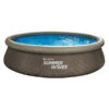 Summer Waves Rundpool Rattan, Braun