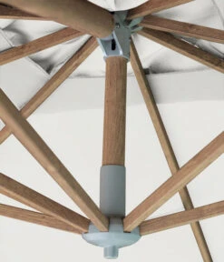 Dehner Ampelschirm Zypern, Holzoptik, Quadratisch, Ca. B300/T300 Cm -Garten Umfassend Geschäft 6865422 WE DE 006 AmpelschirmZypernHellbraun