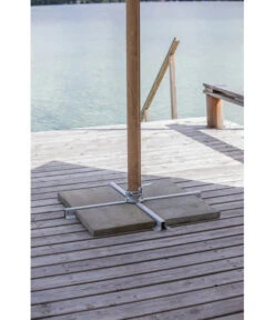 Dehner Ampelschirm Zypern, Holzoptik, Quadratisch, Ca. B300/T300 Cm -Garten Umfassend Geschäft 6865562 WE DE 003 AmpelschirmZypernHellbraun