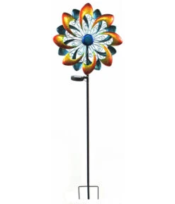 Dehner Solar-Windrad Molino, Ca. Ø35/H128 Cm