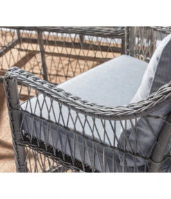 Dehner Geflechtlounge Santos, 4-teilig -Garten Umfassend Geschäft 6875074 WE DE 003 LoungeSantosNEU