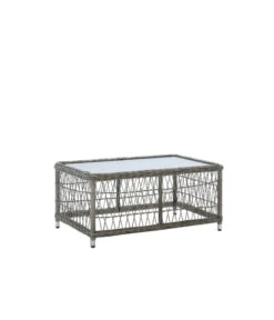 Dehner Geflechtlounge Santos, 4-teilig -Garten Umfassend Geschäft 6875074 WE FS 004 LoungeSantosNEU