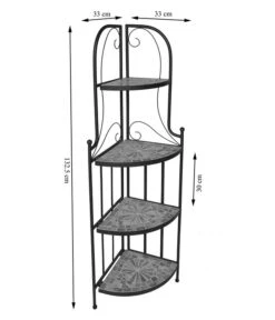 Dehner Mosaik Eckregal Grazia, Ca. B33/H132,5/T33 Cm 13 Dehner Mosaik Eckregal Grazia, Ca. B33/H132,5/T33 Cm -Garten Umfassend Geschäft 6875181 WE DE 001 EckregalMosaikGrazia