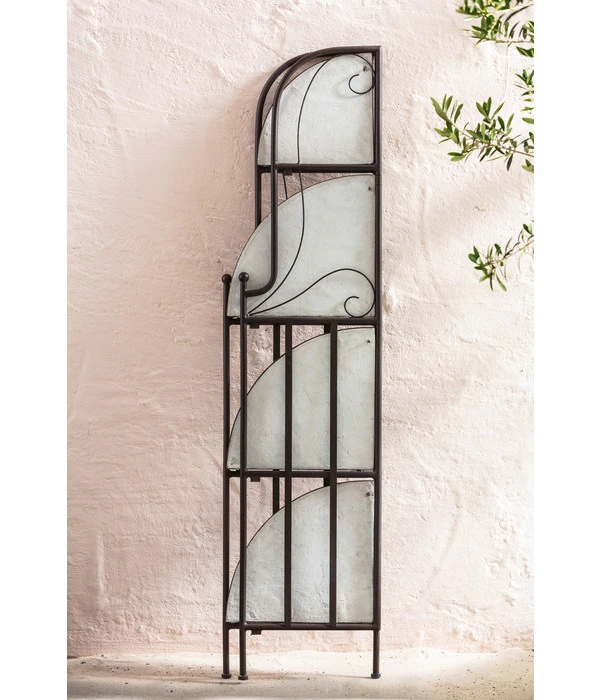 Dehner Mosaik Eckregal Grazia, Ca. B33/H132,5/T33 Cm 6 Dehner Mosaik Eckregal Grazia, Ca. B33/H132,5/T33 Cm – Bild 4