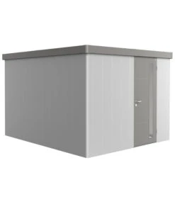 Biohort Gerätehaus Neo 4C, Silber/quarzgrau