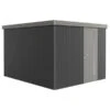 Biohort Gerätehaus Neo 4C, Dunkelgrau/quarzgrau -Garten Umfassend Geschäft 6885941 WE FS 001 BiohortGeraetehausNeo4C
