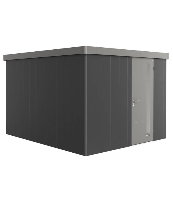 Biohort Gerätehaus Neo 4C, Dunkelgrau/quarzgrau 3 Biohort Gerätehaus Neo 4C, Dunkelgrau/quarzgrau