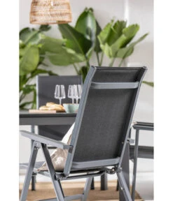 Dehner Klappsessel Cleveland, Dunkelgrau -Garten Umfassend Geschäft 6894141 WE MO 001 KlappsesselClevelandGrau