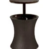 Keter Beistelltisch Pacific Cool Bar, Ca. Ø49,5/H57-82,5 Cm 2 Keter Beistelltisch Pacific Cool Bar, Ca. Ø49,5/H57-82,5 Cm -Garten Umfassend Geschäft 6894877 WE FS 001 pacificcoolbar