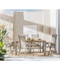 Dehner Holz-Ausziehtisch Cleveland, Ca. B160-240/H76/T101 Cm -Garten Umfassend Geschäft 6895387 WE MO 001 GruppeClevelandWoodNEU