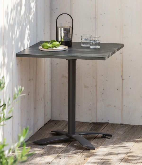 Dehner Klapptisch Riverside, Ca. B69,5/H75/T69,5 Cm 4 Dehner Klapptisch Riverside, Ca. B69,5/H75/T69,5 Cm – Bild 2