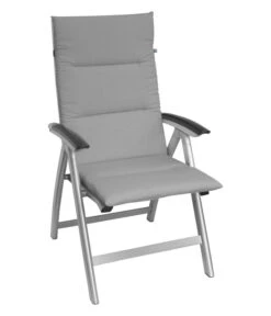 KETTtex Hochlehnerpolster Lindos Hellgrau, Ca. B120/H4/T50 Cm -Garten Umfassend Geschäft 6907125 WE DE 004 KETTtexHochlehnerpolsterLindosHellgrau