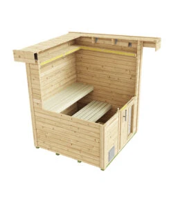 Weka Saunahaus Naantali Inkl. Ofen, Ca. B187/H253/T187 Cm -Garten Umfassend Geschäft 6914949 WE DE 008 WekaSaunahausNaantali