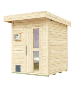 Weka Saunahaus Naantali Inkl. Ofen, Ca. B187/H253/T187 Cm