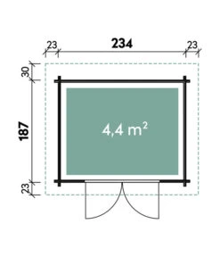 Wolff Finnhaus Gartenhaus WPC-Trend B, Ca. B280/H222/T240 Cm 7 Wolff Finnhaus Gartenhaus WPC-Trend B, Ca. B280/H222/T240 Cm -Garten Umfassend Geschäft 6931687 WE DE 001 FinnhausWPCTrend