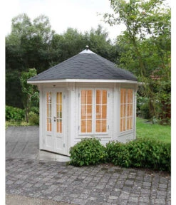 Wolff Finnhaus Pavillon Milano 3.0, Ca. B360,3/H330/T360,3 Cm -Garten Umfassend Geschäft 6931901 WE MO 003 FinnhausGartenhaus