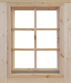 Wolff Finnhaus Einzelfenster Gartenhaus, 70 Mm
