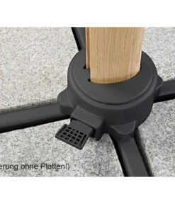 Schneider Ampelschirm Rhodos Twist Woody, Quadratisch, Ca. B300/T300 Cm -Garten Umfassend Geschäft 6953467 WE DE 005 SchneiderAmpelschirmRhodosTwistWoodynatur