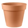 Veca XXL Kunststoff-Topf Easy, Rund -Garten Umfassend Geschäft 6957377 WE FS 001 KunststoffTopfEasyTerrakotta