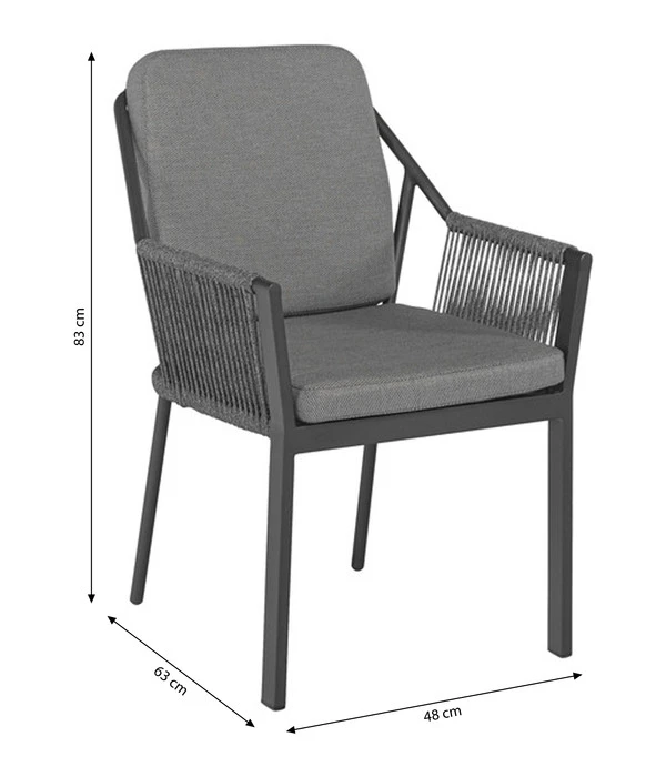 Tierra Outdoor Gartensessel Liv Dining 6 Tierra Outdoor Gartensessel Liv Dining – Bild 4