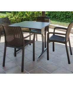 ALCO Gartentisch Gastro -Garten Umfassend Geschäft 6986483 WE MO 003 Gastrotisch80x80Anthrazit