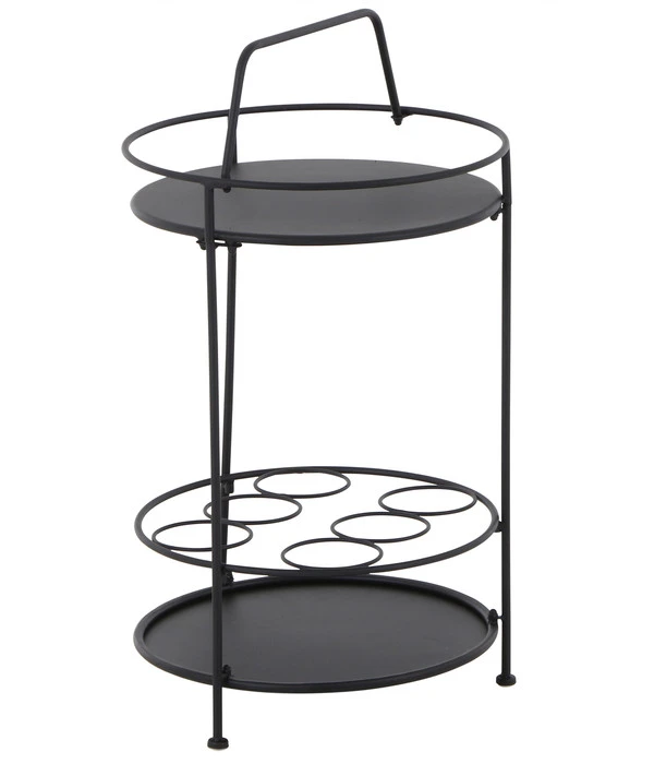 Siena Garden Beistelltisch Siero, Ca. Ø42/H74 Cm 4 Siena Garden Beistelltisch Siero, Ca. Ø42/H74 Cm – Bild 2