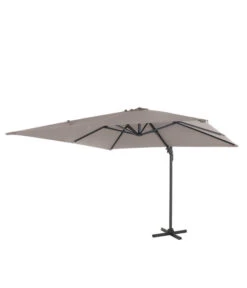 Siena Garden Ampelschirm California N+, Quadratisch, Ca. B300/300 Cm -Garten Umfassend Geschäft 6987960 WE FS 007 SienaGardenAmpelschirmCaliforniaN300x300cmTaupe