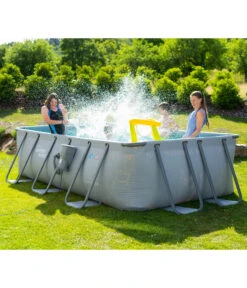 Summer Waves Frame Pool, Anthrazit -Garten Umfassend Geschäft 6991020 WE MO 006 SummerWavesFramePoolAnthrazit