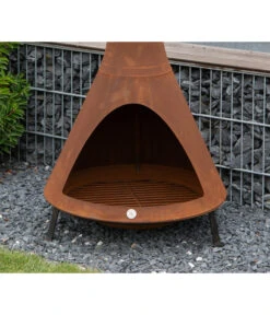 Westmann Grillkamin, Ca. B70/H160/T70 Cm -Garten Umfassend Geschäft 6992564 WE MO 005 GrillkaminMitRauchablas