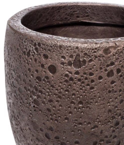 Fleur Ami Kunststoff-Topf Lava, Rund -Garten Umfassend Geschäft 6999205 WE DE 001 FleurAmiPflanzgefaessLava29Bronze