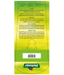 Tafeltraube 'Phönix' -Garten Umfassend Geschäft 7729072 TafeltraubePhoenix Etikett2