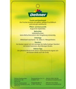 Zwetschge 'Kulinaria-Toptaste' -Garten Umfassend Geschäft 7763881 ZwetscheKulinariaToptaste Etikett 2