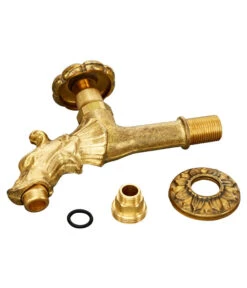 Nostalgie Messing Wasserhahn Für Brunnen, 1/2 Zoll, Gold -Garten Umfassend Geschäft 906826 BildD 001 TelcomNostalgieMessingWasserhahnFuerDenGartenNostalMessingWasserhahn