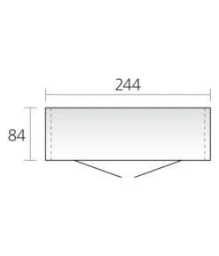 Biohort Gerätehaus Europa 2 A -Garten Umfassend Geschäft M500000098 Schema 001 BiohortMGHEuropa2a