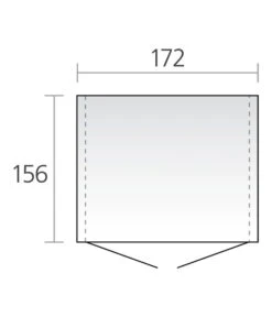 Biohort Gerätehaus Europa 2 -Garten Umfassend Geschäft M500000099 Schema 001 BiohortMGHEuropa2