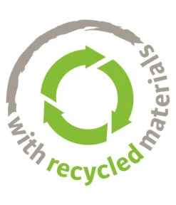 Scheurich Kunststoff-Topf Riva, Rund -Garten Umfassend Geschäft WE DE 006 ScheurichIconWithRecycledMaterial